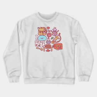 RPG videogame essentials Crewneck Sweatshirt